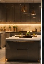 Modular kitchen installation